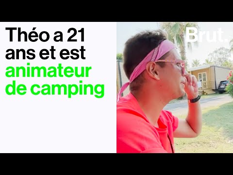 His summer job: campsite entertainer