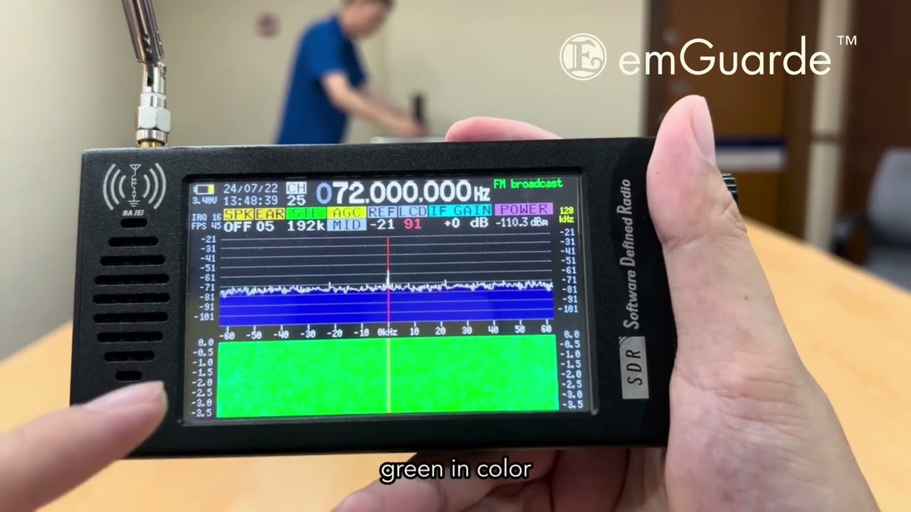 emGuarde EM001 — Demostración del Armonizador Ambiental