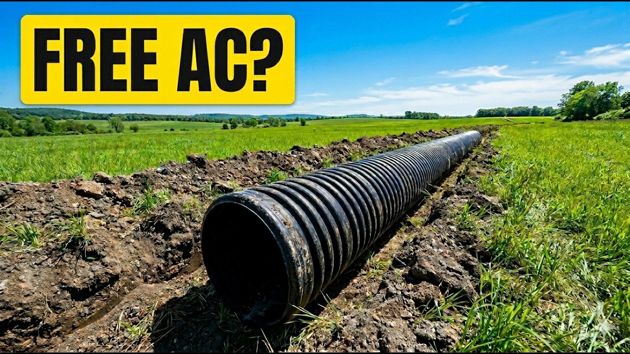 This Backyard Trick Can Replace Your AC & Heat (Almost Free)