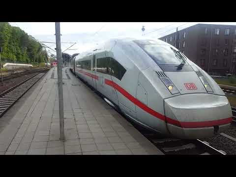International ICE 4 in Kiel Hbf: ICE73 Basel Bad Bf