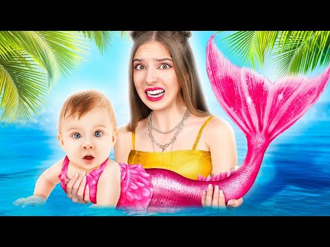 How To Become A Mermaid! Transforming My Friend Into A Mermaid