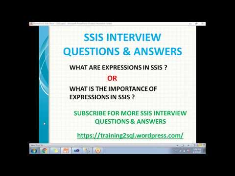 HCL SSIS Interview Questions