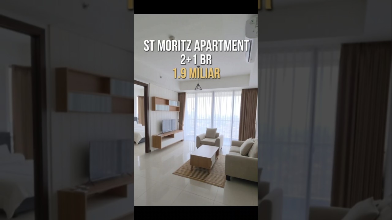St Moritz Puri 2Br Lantai Tinggi