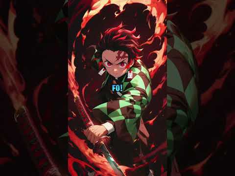 Tanjiro and Nezuko 🥺 Adorable siblings! Fee Fi Fo Fum! #kny #anime #capcut