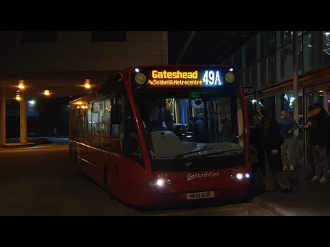 FULL THRASH: Route 6A | NK10GOH/8315 - Go North East: Optare Versa V1110