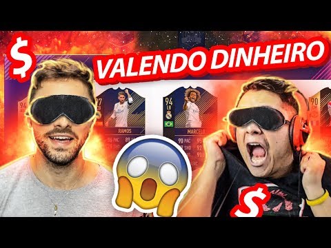 FUT DRAFT ÀS CEGAS !! APOSTAMOS DINHEIRO 😱 C/ FRED VASQUEZ | FIFA 18 FUT DRAFT