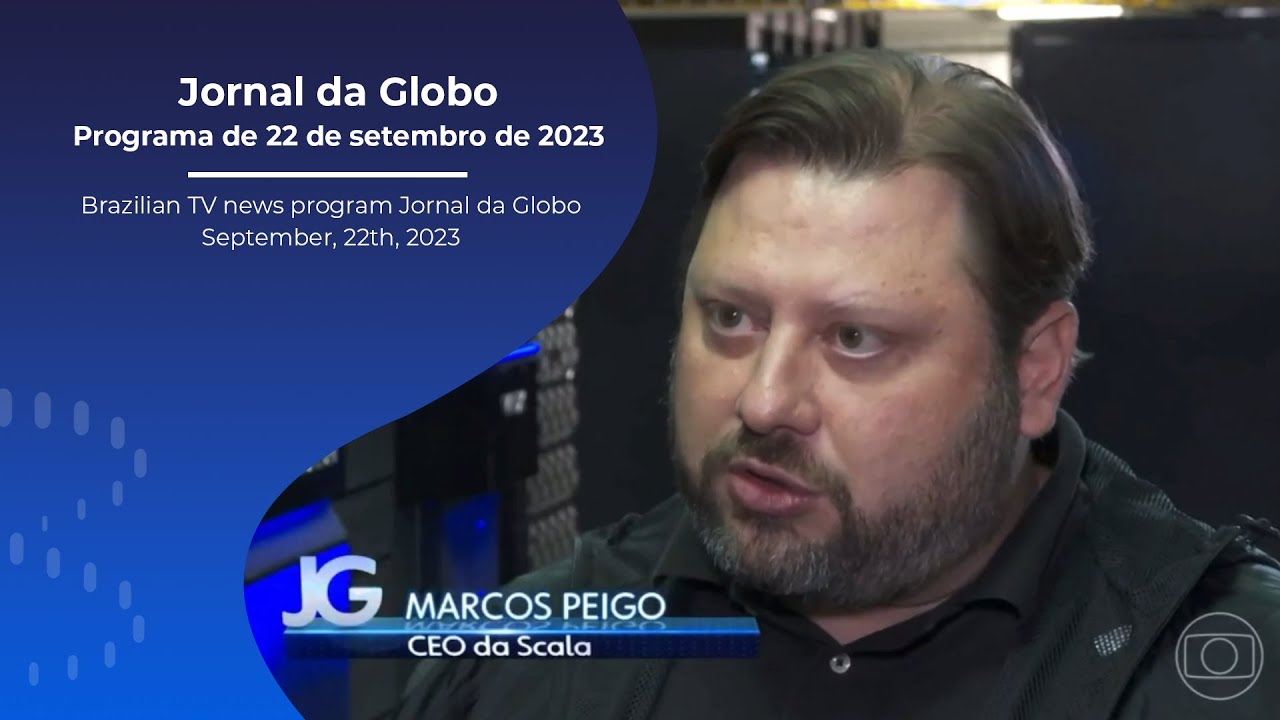 Brazilian TV news program Jornal da Globo | September, 22th, 2023