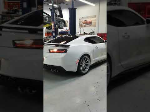 Post Eibach install 16 Camaro