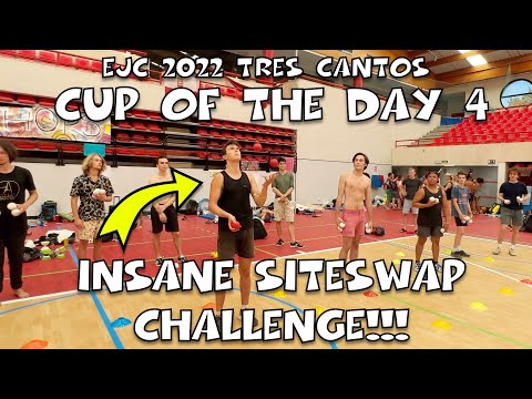 Insane Siteswap Challenge!!!  - EJC 2022 Cup of the Day 4