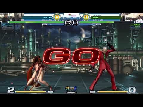 Pepe vs Luis Cha - KOF XIV Neo Geo World Tour Season 2 Los Angeles Stop Losers Final