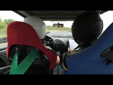 Dzwon na lotnisku M.Fogt/J.Pietruszyński CitroënSaxo  VI Power Stage Bednary 08.07.2017