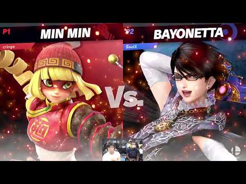 Yrneh (Min Min) vs SoulX (Bayonetta) - Smash Ultimate @ UCI #61 Winners Quarter Finals