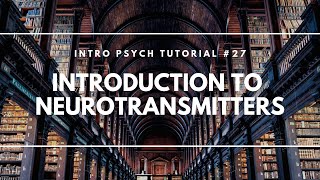Introduction to Neurotransmitters (Intro Psych Tutorial #27)