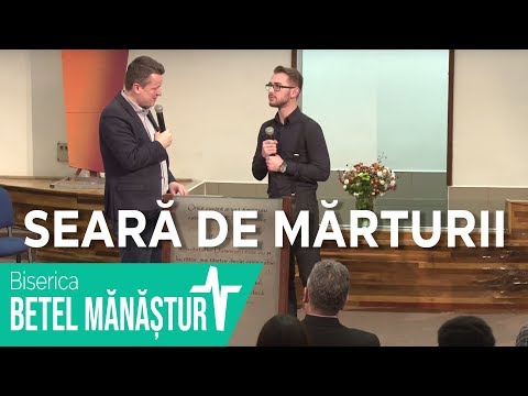 SEARĂ DE MĂRTURII | 21.11.2018