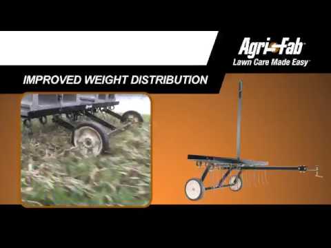 Agri Fab Tow behind Moss Rakes & Aerators - Image 2