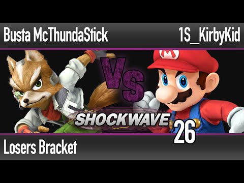 SW 26 Wii U - Blink (Fox) vs 1S_KirbyKid (Mario) - Losers Bracket