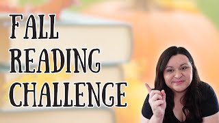 FALL READING CHALLENGE 🍂HOMESCHOOL READING CHALLENGE 🍂 FUN READING CHALLENGE