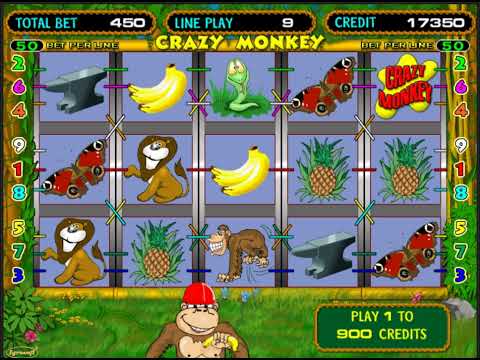 Crazy Monkey. BIG WIN, $$$ 💥💥💥2 bonus games.👍🔔 🤠🤑🤑🤑