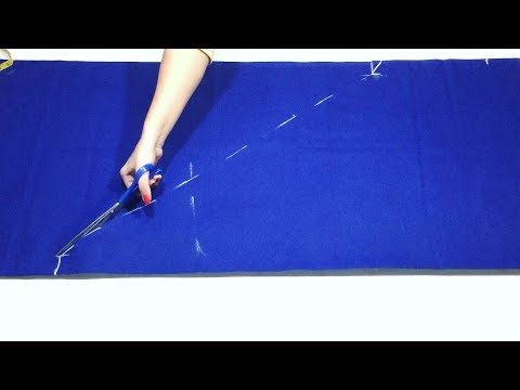 2 Meter Salwar cutting simple and easy method - The Basic Video