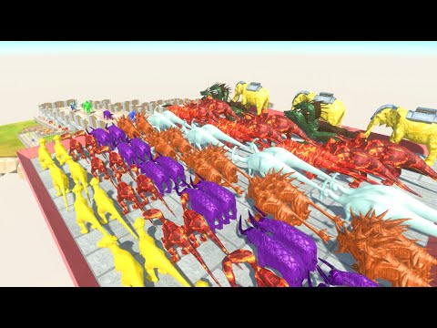 SUPERMAN GORO VS All Units CHAMPIONSHIP - Animal Revolt Battle Simulator