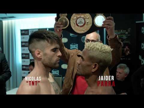 PESAJE OFICIAL VELADA DE BOXEO 29-01-2017