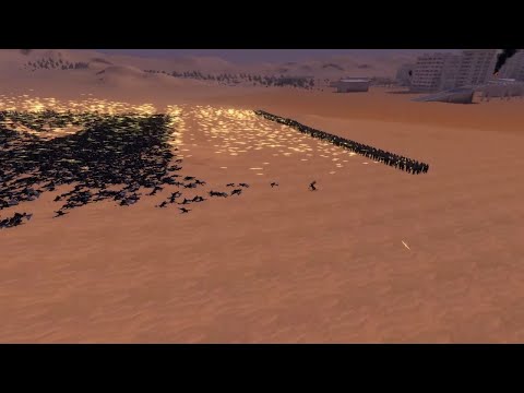 15000 Spearman's vs 700 German's Machine's Gun | Ultimate Epic Battle Simulator |