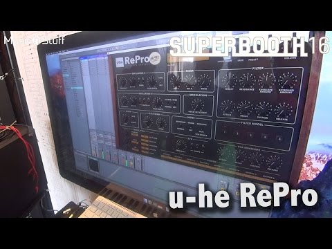 Music nStuff: Vorführung u-he RePro auf der Superbooth16