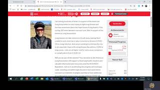 Cycle the Seacoast Participant Center Tutorial