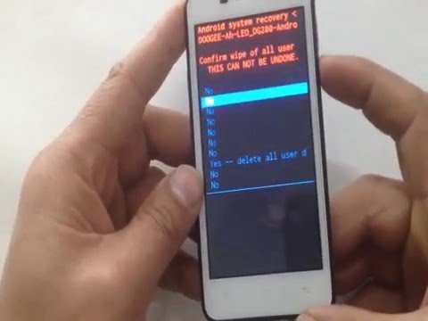 Hard reset Doogee Leo DG280