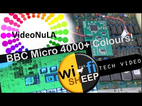 VideoNuLA (Part 1) : A New Graphics Card for 8-bit BBC Micro (Wi-Fi Sheep Tech Video)
