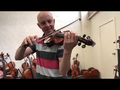 Review 1/2 size gliga violins for Alice