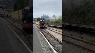 Victor having taken on fuel changing tracks to collect coaches with point change seen up close.