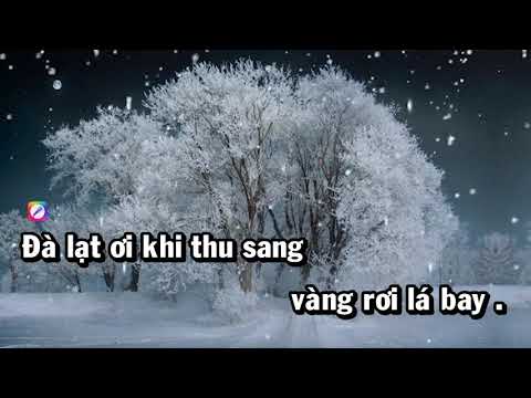 Đà Lạt tình thu - Hoàng Thông