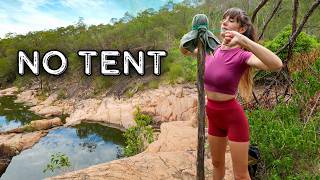 I Camped Alone in a Dry Riverbed With No Tent