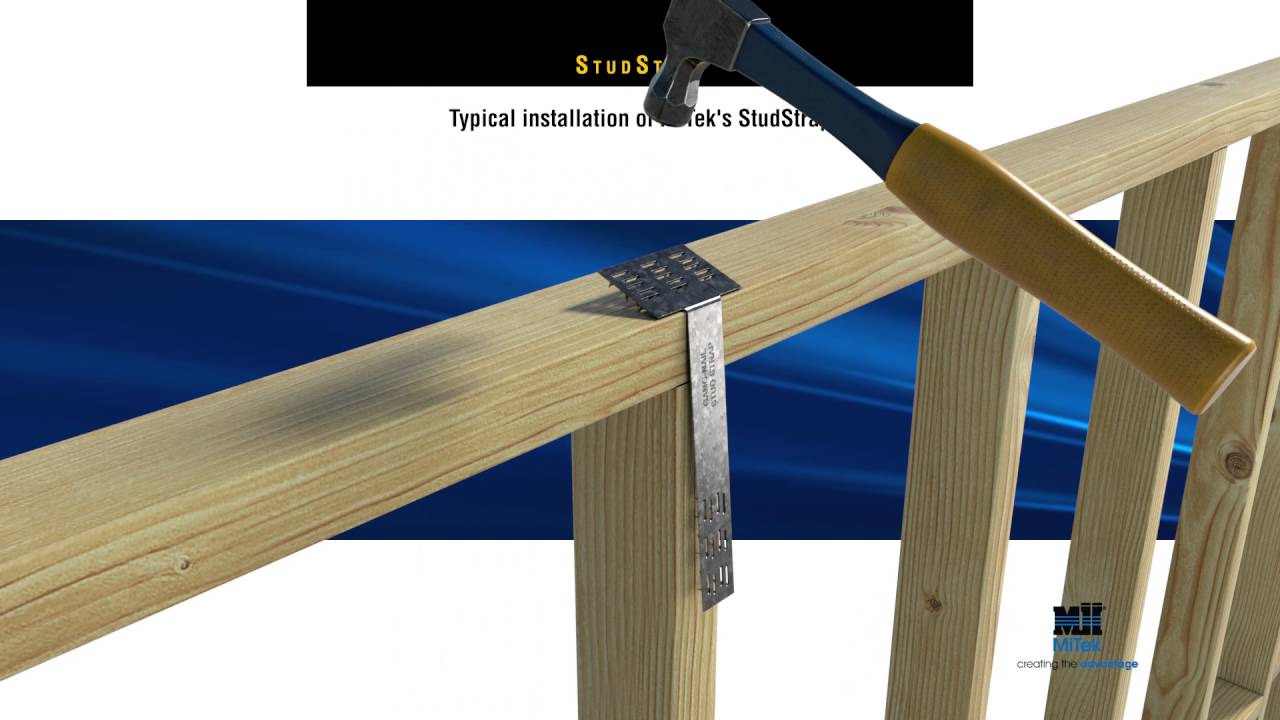 MiTek MGB0742 StudStrap™ | Strong, Compliant Stud-to-Frame Connections