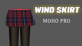 Create and animate a skirt in Moho - Anime Studio