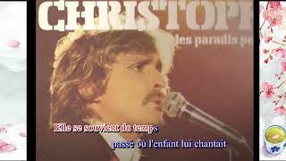 Christophe  - Maman 1967  / lyric / 7art
