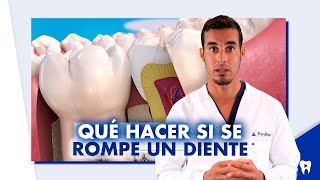 MUELA ROTA - Qué hacer si se rompe un diente y cómo evitarlo | #Shorts