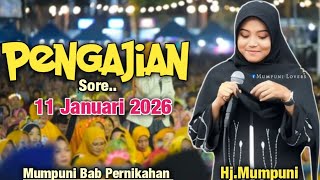 Download lagu Pengajian Sore Mumpuni Bab Pernikahan || Ustadzah Mumpuni Handayayekti 2026 mp3