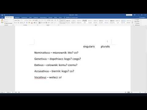 Greka [#007] Kurs greki biblijnej - Lekcja 7: kategorie gramatyczne