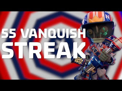 55 VANQUISH STREAK with Zuper Grave Foot Soldier in Plants vs. Zombies: Battle for Neighborville!