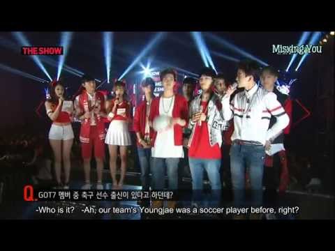 [ENG SUB] 140624 GOT7 SBS MTV The Show Interview Cut