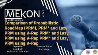Comparison of Probabilistic RoadMap PRM, MEKON 2021