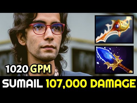 SUMAIL 107,000 Damage Juggernaut — 1020 GPM Carry the Game Dota 2