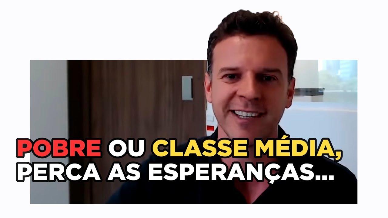 Se você é pobre ou classe média, pode perder as esperanças...
