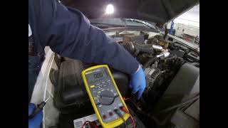 Charging System Voltage Drop Test