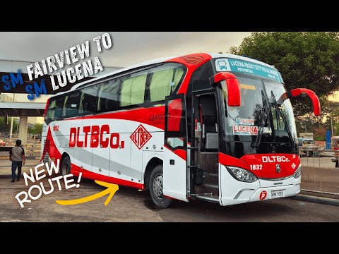 ISANG SAKAY NA LANG from SM Fairview to SM Lucena via DLTB Bus