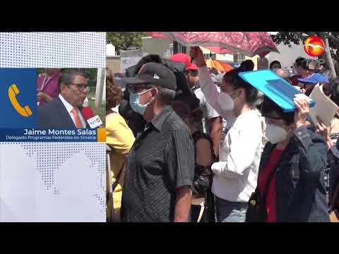 Este miércoles continuará la vacunación a adultos mayores en Mazatlán