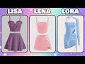 Aesthetic Style Test Lisa Vs Lena Vs Lora Fashion Picks Lisaorlena FashionChallenge