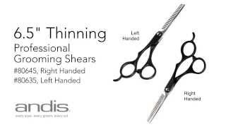 Andis Professional Animal Grooming Shears - 6.5 inch Thinning Shears, 80645, 80635